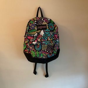 Jansport backpack muticolor design